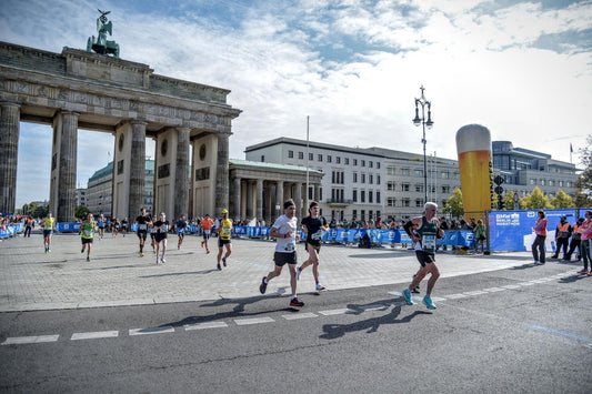 Berlin marathon Brandenburg Gate