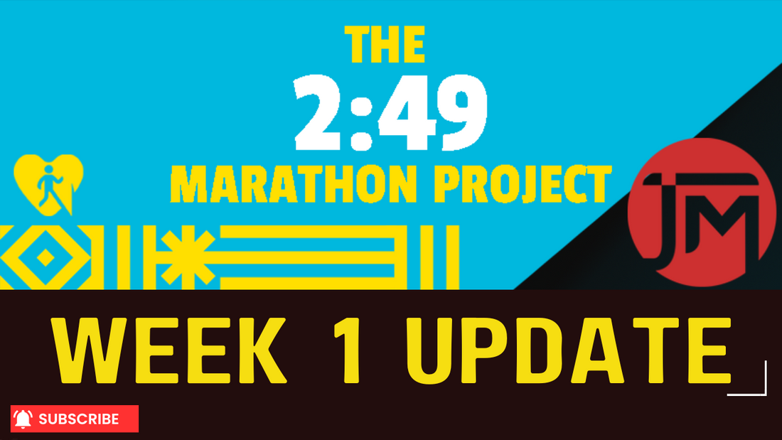 the 249 marathon project week 1 update