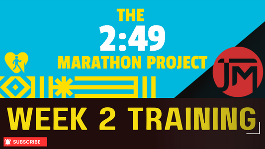 249 marathon project week 2 training