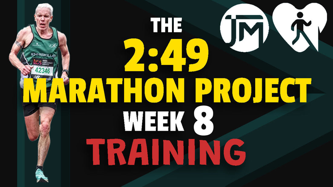 The 249 Marathon Project week 8 training cover