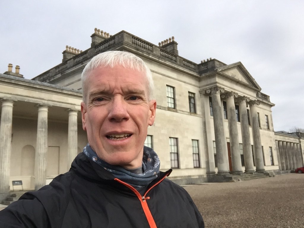 Week 8 training for the london marathon Castle Coole